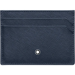 Montblanc Card Holder Sartorial Pocket 5cc Blue ID - Default Title / Black