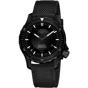 Mens Muhle Glashutte Sea-Timer BlackMotion Automatic Watch