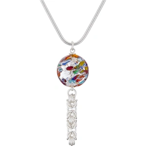 NAIIAD Sterling Silver & Glass Gala Necklace