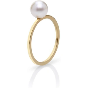 Nicofilimon Pearl Minimal Ring - UK H - US 4 - EU 46.8