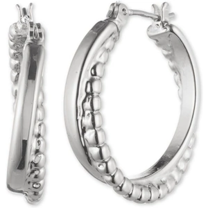 Nine West Jewellery Twisted Hoop Pierced Ears Earrings