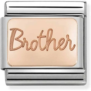 Nomination CLASSIC Rose Gold Plates Brother Charm 430101/37