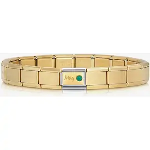 Nomination CLASSIC Composable May Emerald Bracelet 430508/10