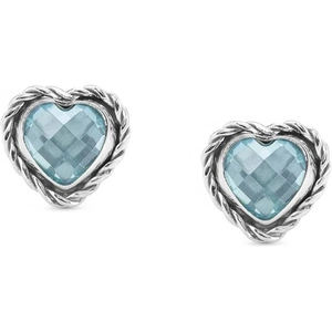 Nomination Hearts Blue Cubic Zirconia Stud Earrings 027802/006