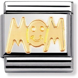 Nomination CLASSIC Gold Writings Mom Charm 030107/01