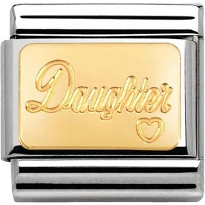 Nomination CLASSIC Gold Family Daughter Charm 030121/25