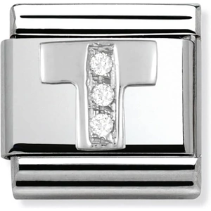 Nomination CLASSIC Silvershine Letter T Charm 330301/20