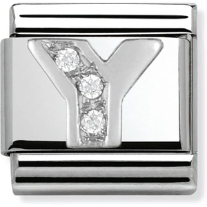 Nomination CLASSIC Silvershine Letter Y Charm 330301/25