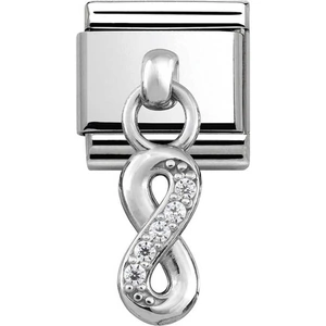 Nomination CLASSIC Silvershine Cubic Zirconia Infinity Charm 331800/10