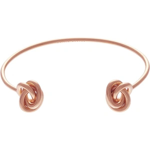 Olivia Burton Jewellery Forget Me Knot Open Ended Rose Gold Bangle