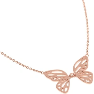 Olivia Burton Jewellery Butterfly Wing Rose Gold Necklace