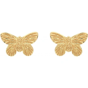 Olivia Burton Jewellery Ladies Olivia Burton Gold Plated Sterling Silver 3D Butterfly Studs