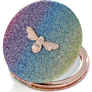 Olivia Burton Jewellery Ladies Olivia Burton Plated Stainless Steel Rainbow Rainbow Bee Mirror