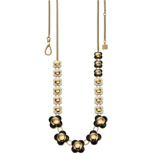 Orla Kiely Jewellery Ladies Orla Kiely Gold Plated Long Flower Necklace
