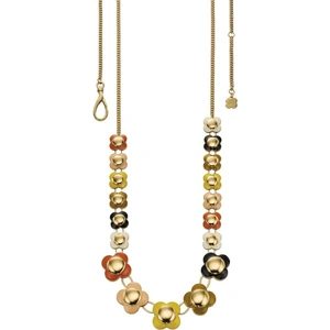 Orla Kiely Jewellery Ladies Orla Kiely Multi colour gold Long Flower Necklace