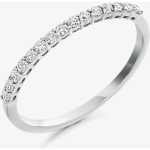 Platinum Excellence Platinum Claw-Set Diamond Eternity Ring (L) HET1686 PLAT L