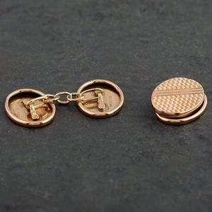 Pre-Owned Vintage 9ct Yellow Gold Cufflinks 4119025