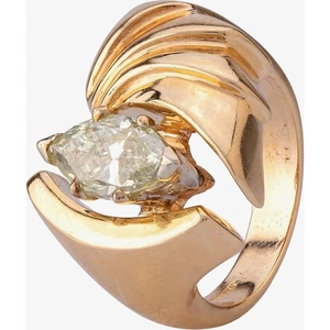 Pre-Owned 9ct Yellow Gold 1.50ct Marquise Diamond Ring 4312131