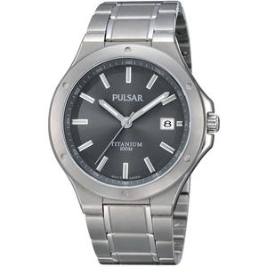 Mens Pulsar Titanium Watch