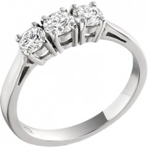 Purely Diamonds A breathtaking radiant cut double halo diamond ring in 18ct white gold