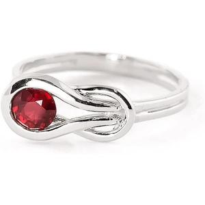 QP Jewellers Ruby San Francisco Ring 0.65 ct in 9ct White Gold