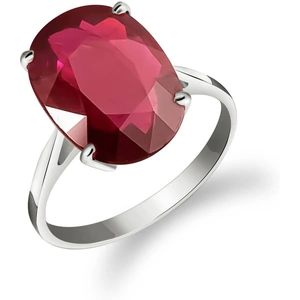 QP Jewellers Ruby Valiant Ring 7.5 ct in 18ct White Gold