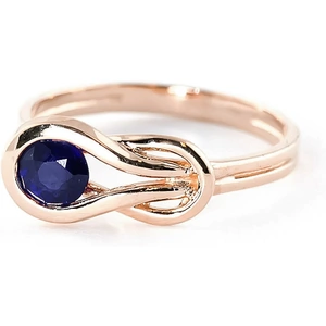 QP Jewellers Sapphire San Francisco Ring 0.65 ct in 18ct Rose Gold