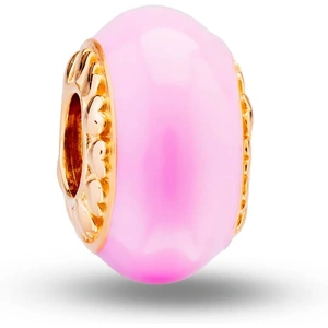 Rosa Lea Pink Enamel Charm AM-2THB003906-Pink
