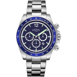 Rotary Mens Henley Chronograph Blue Dial Watch GB05440/05