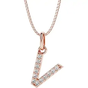 Ruby & Oscar Diamond Pendant Necklace 0.12 carat