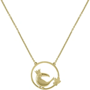 Sara Miller London Jewellery Ladies Sara Miller The Piccadilly 18Ct Gold Plated Toucan Necklace