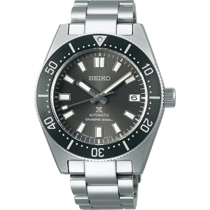 Seiko Prospex '1965 Diver's Recreation' Automatic Grey Dial Stainless Steel Mens Watch SPB143J1