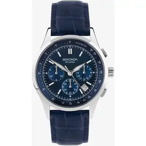Sekonda Mens Racer Chronograph Blue Dial Watch 30108
