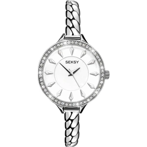 Sekonda Seksy Ladies Silver Embrace Bracelet Watch 2070