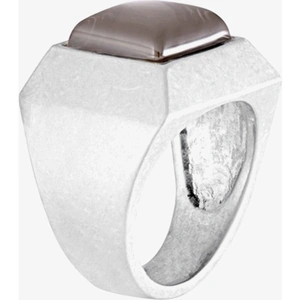 SENCE Cushion Cube Clear Glass Ring V161