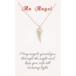 Sentiments by TJH Collection Sentiments An Angel... Openwork Wing Pendant 15351