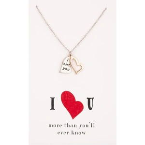 Sentiments by TJH Collection Sentiments I Heart You Two-Tone Pendant 18544B