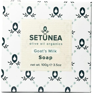 Setunea Organic Olive Oil and Goat's Milk Soap Bar 100g