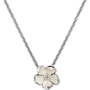 Shaun Leane Cherry Blossom Sterling Silver Diamond Necklace - Default Title / Silver