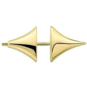 Shaun Leane Rose Thorn Single 18ct Yellow Gold Plated Sterling Silver Medium Bar Earring - Default Title / Yellow Gold