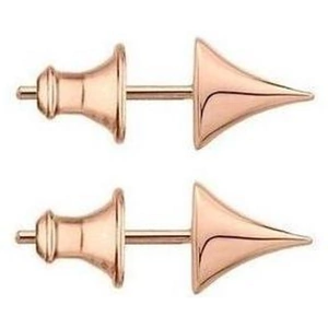 Shaun Leane Rose Thorn 18ct Rose Gold Plated Sterling Silver Small Stud Earrings D - Default Title / Rose Gold