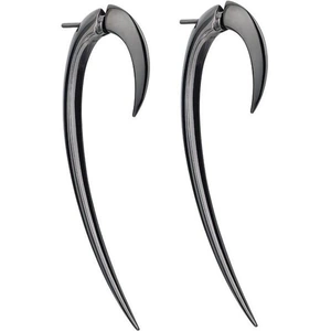 Shaun Leane Hook Sterling Silver Black Rhodium Size 2 Earrings - Default Title / Silver