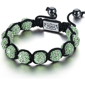 Shimla Jewellery Ladies Shimla Luxury Originals Green Bracelet Small