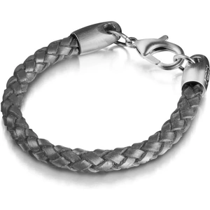 Shimla Jewellery Ladies Shimla Stainless Steel Leather Bracelet