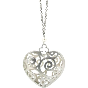 Sian Bostwick Jewellery Sterling Sliver Alice's Tumble Heart Necklace