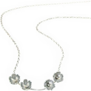 Sian Bostwick Jewellery Sterling Silver Daisy Chain Pendant