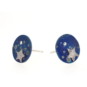 Sian Bostwick Jewellery Stella Nova Mini Galaxy Stud Earrings