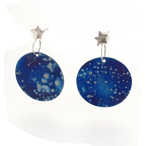 Sian Bostwick Jewellery Stella Nova Galaxy Drop Earrings