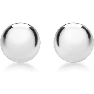 Silver Classic Sterling Silver 8mm Ball Stud Earrings 8.55.5719