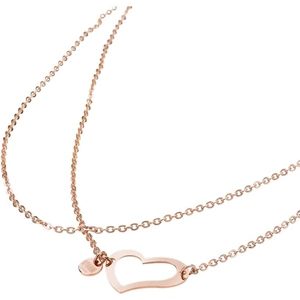 STORM Jewellery Ladies Storm Heart Necklace Rose Gold